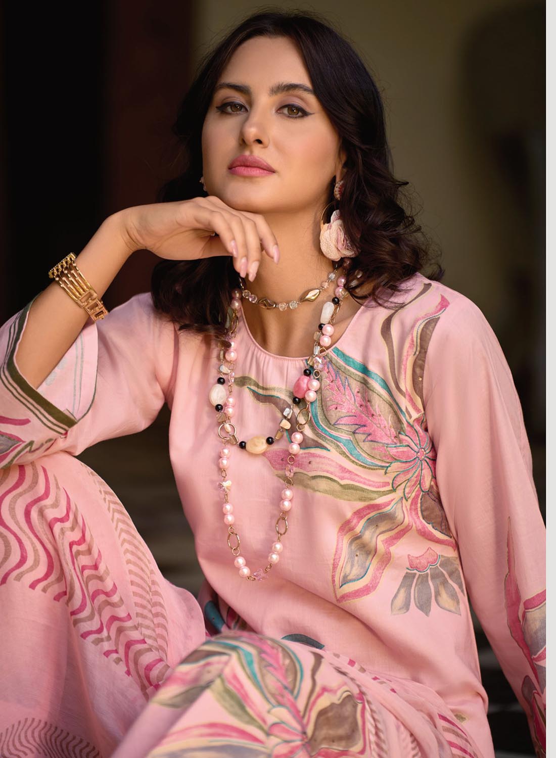 Kilory Pure Lawn Cotton Unstitched Salwar Suit Dress Material