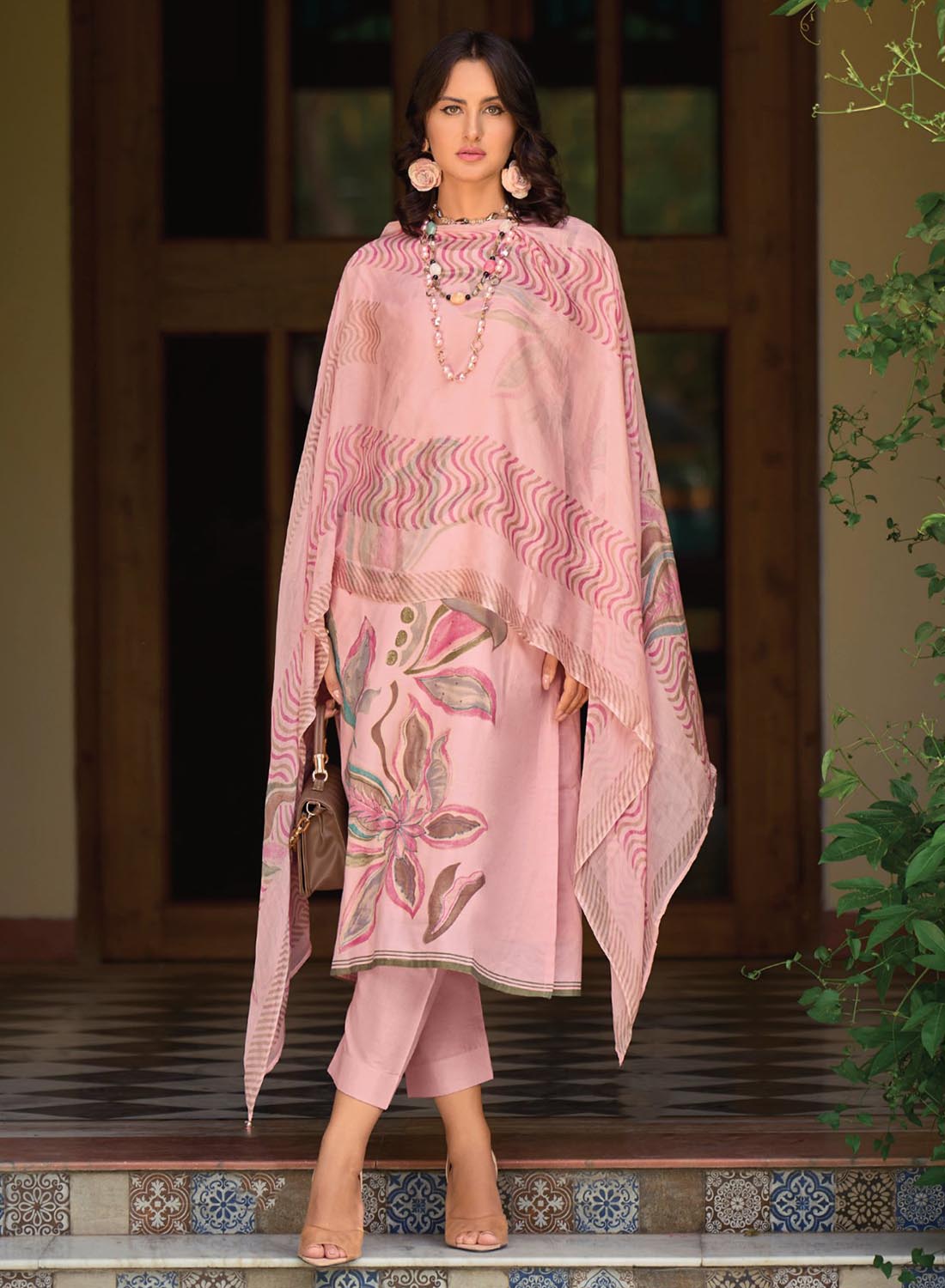 Kilory Pure Lawn Cotton Unstitched Salwar Suit Dress Material