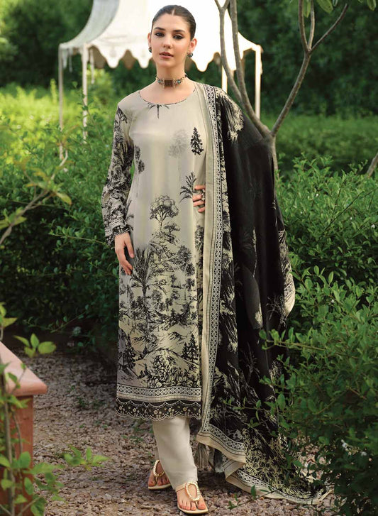 Fancy Viscose Pashmina Unstitched Winter Salwar Suit Dress Material