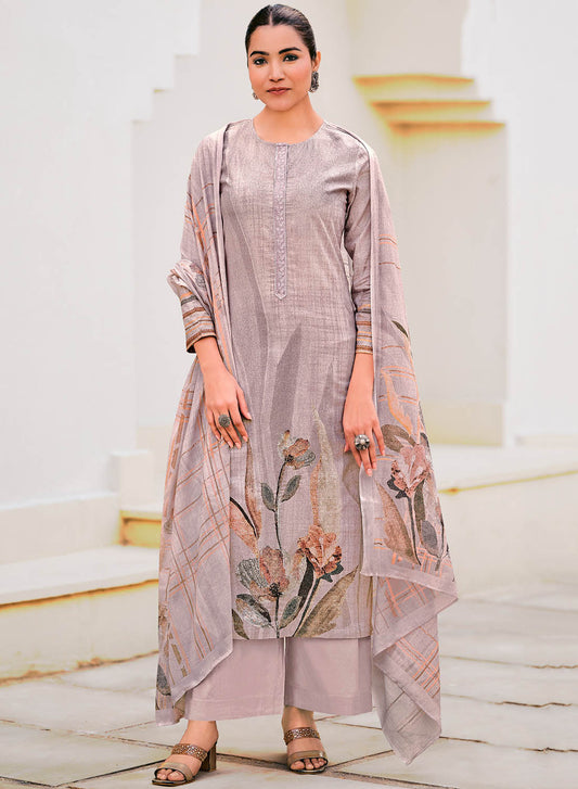 Unstitched Pure Cotton Suits Set Dress Material for Women