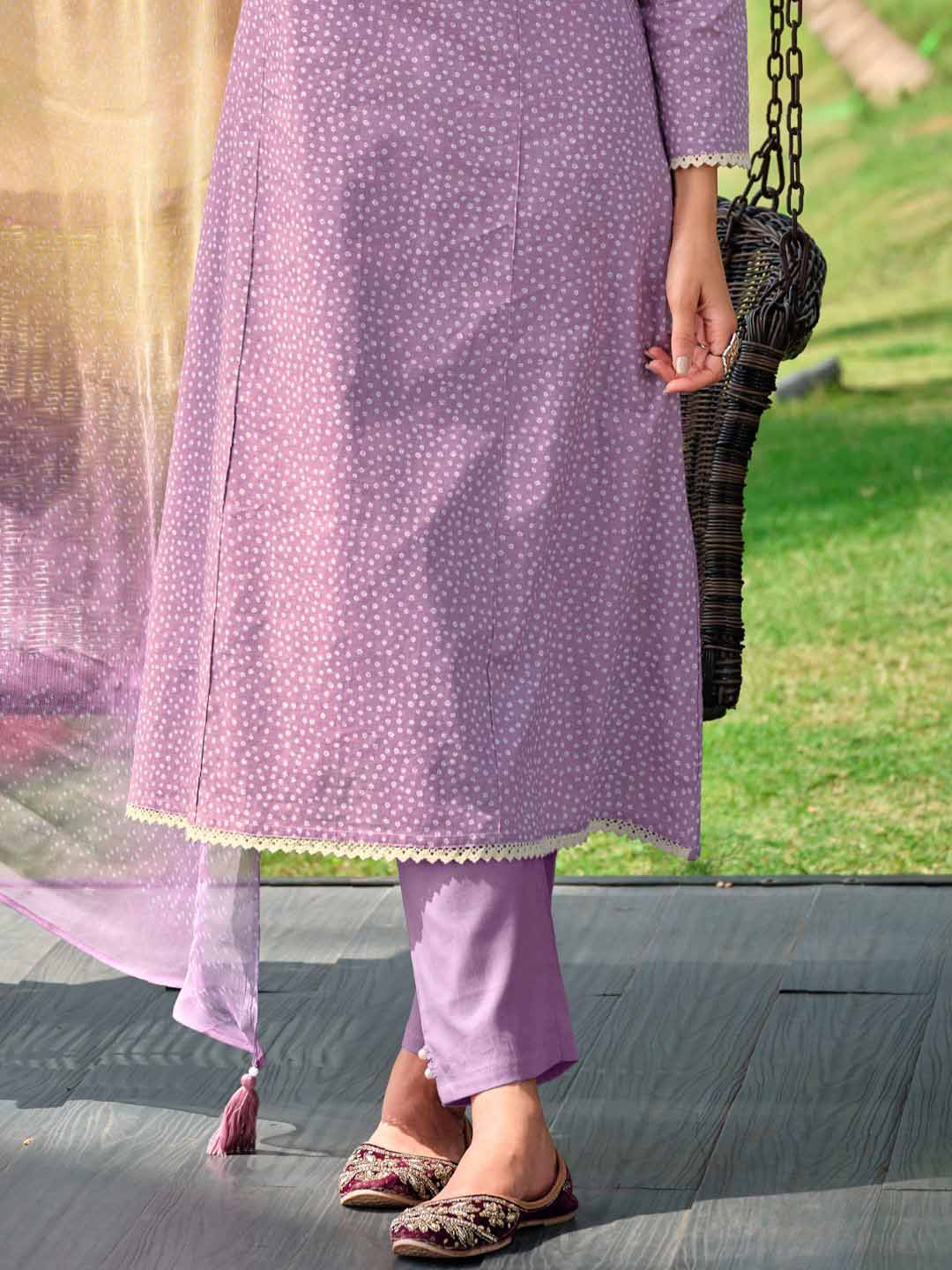 Buy online Cotton Purple Dress Material from Suits & Dress material for  Women by Salwar Studio for ₹979 at 44% off | 2024 Limeroad.com