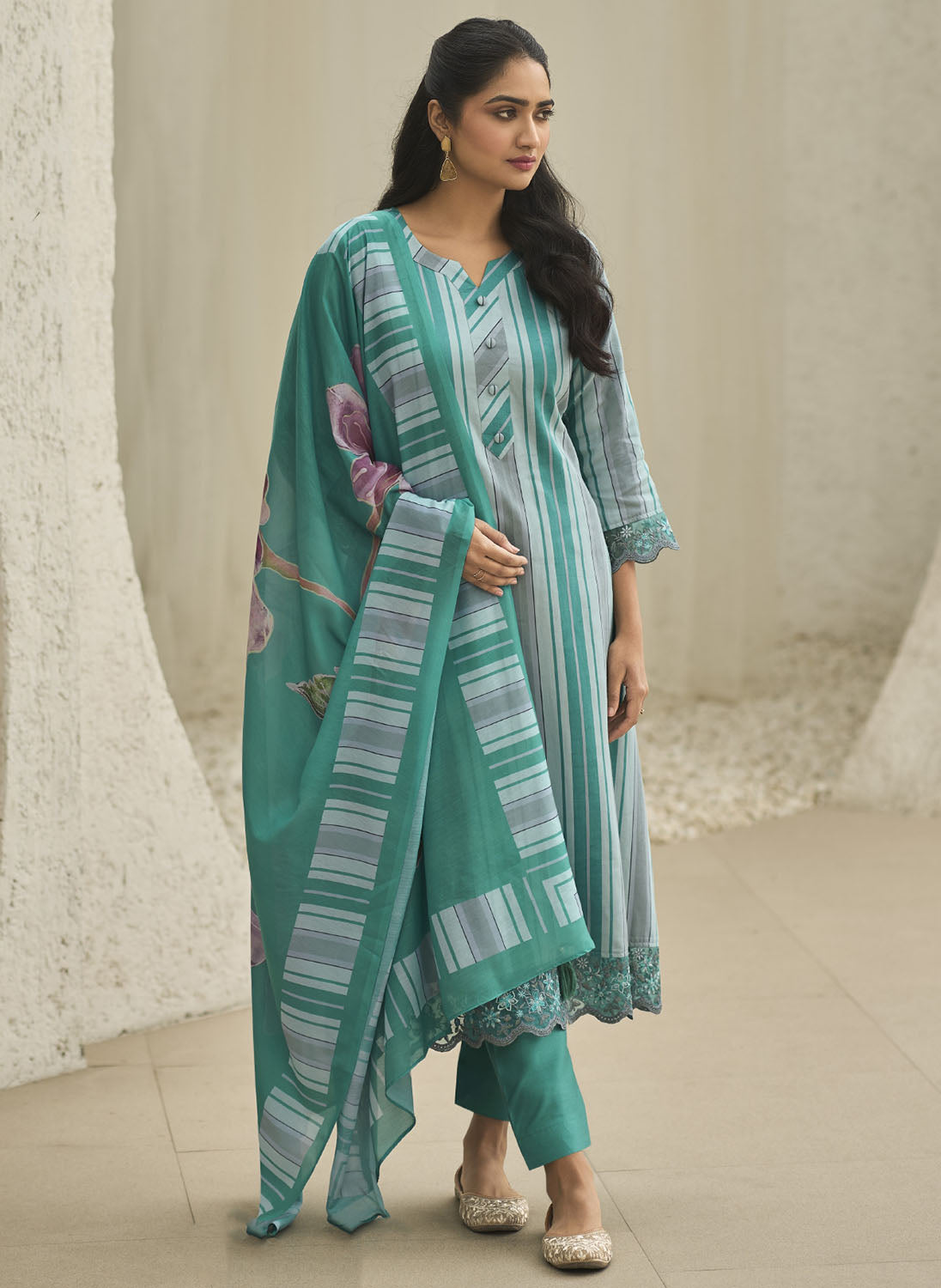 Kilory Unstitched Cotton Salwar Suit Dress Material for Women Kilory Trends