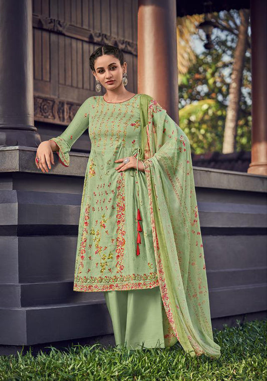 Deepsy Unstitched Printed Jam Cotton Printed Suits Set - Stilento