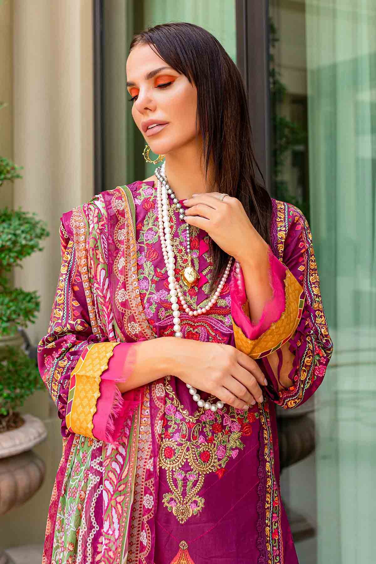 Jade Bliss Pakistani Suit Lawn Collection 2023 BL20053B