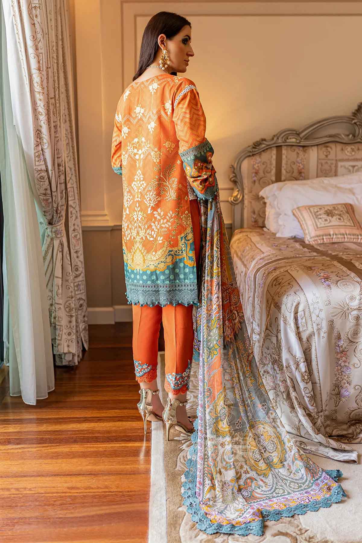 Jade Bliss Pakistani Suit Lawn Collection 2023 BL20077B