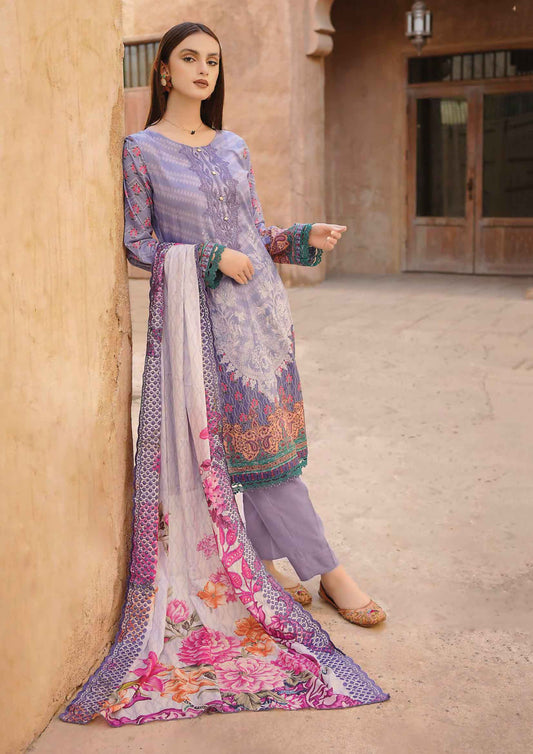 Dastaan Women Unstitched Pure Lawn Original Pakistani Suit