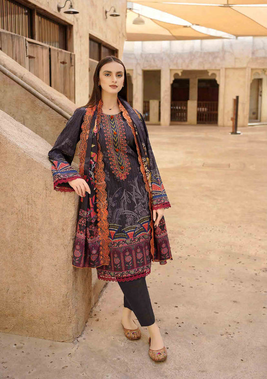 Dastaan Women Unstitched Pure Lawn Original Pakistani Suit