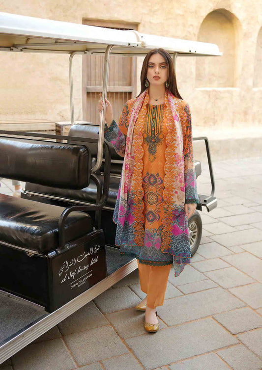 Dastaan Women Unstitched Pure Lawn Original Pakistani Suit