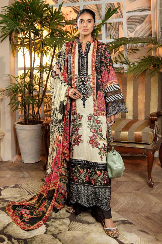 Adan's Libas Ibtida Embroidered Women Lawn Pakistani Suit - Stilento