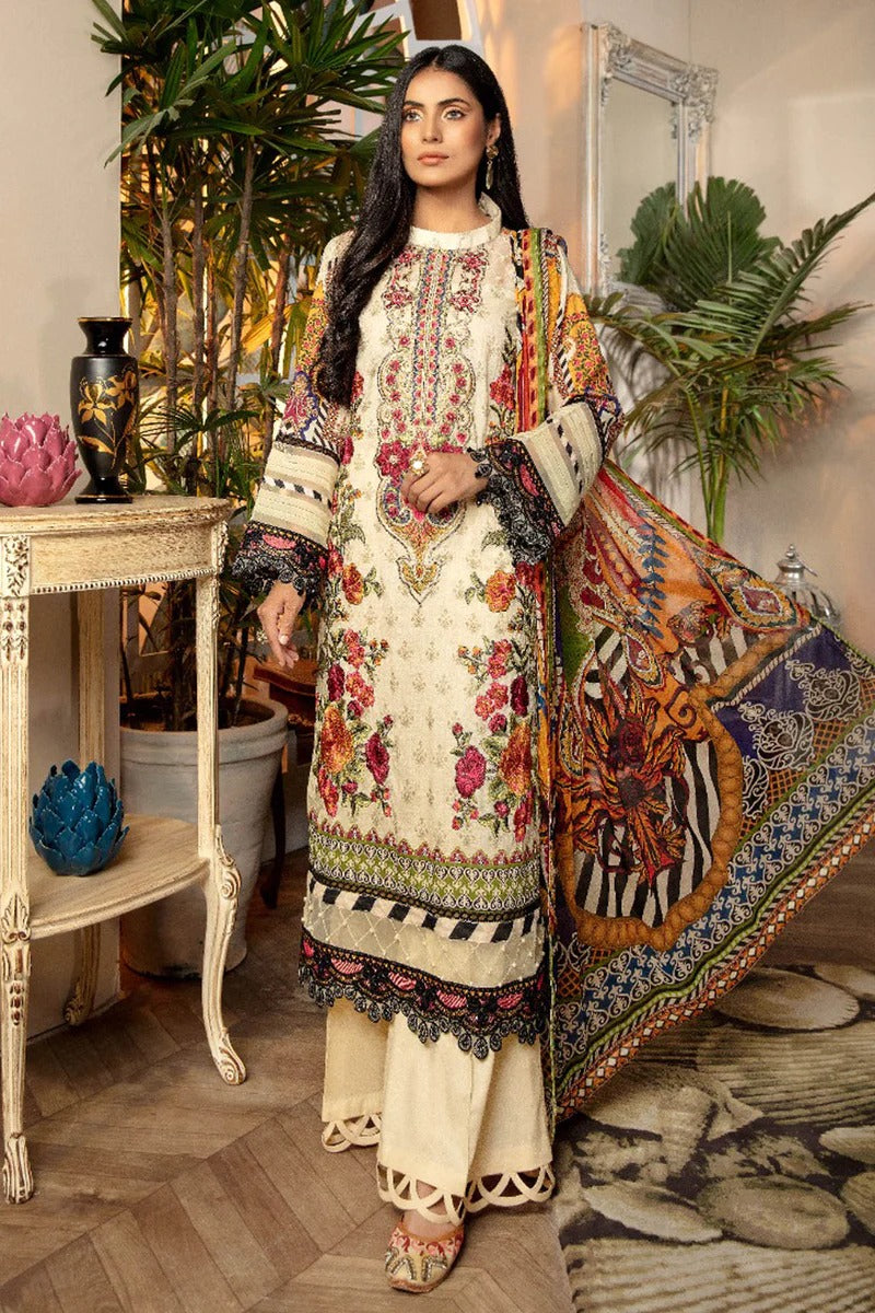 Adan's Libas Ibtida Embroidered Women Lawn Pakistani Suit - Stilento