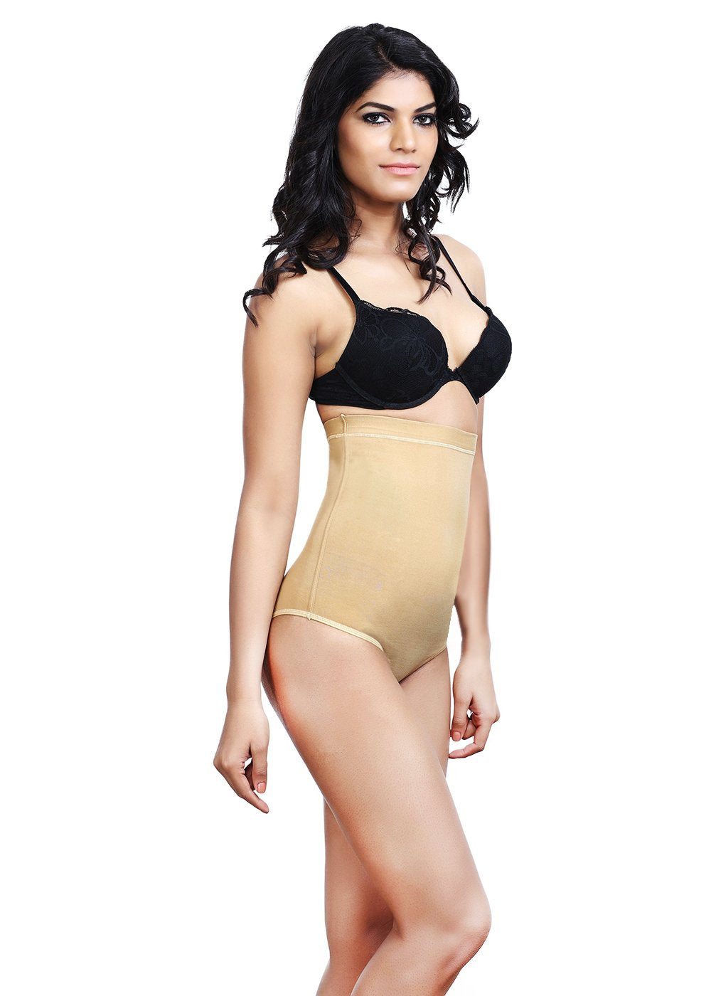 Adorna Tummy And Waist Shaper for Women Beige - Stilento