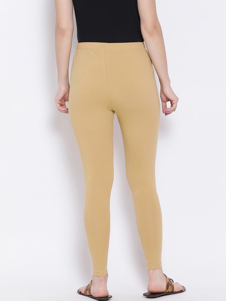Beige Rupa Cotton leggings pants for Woman - Stilento