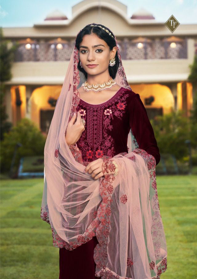 Rivaa Presents Junoon Cotton Satin Print Unstitched Ladies Salwar Suit 3503  A