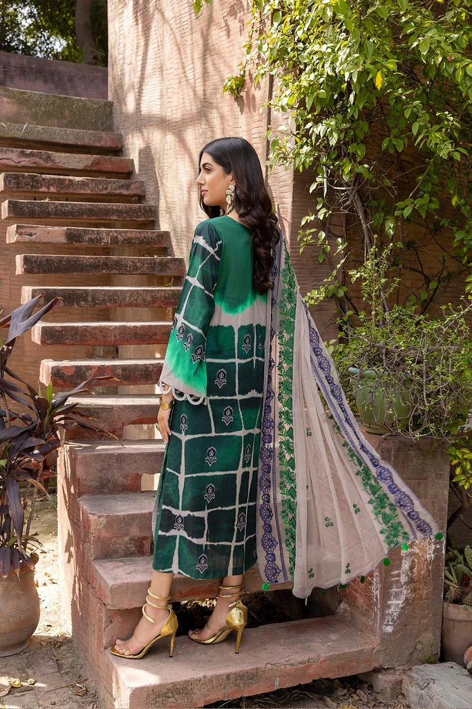 Charizma Unstitched Pakistani Lawn Suit with Chiffon Dupatta Stilento Charizma Unstitched Pakistani Lawn Suit with Chiffon Dupatta Stilento