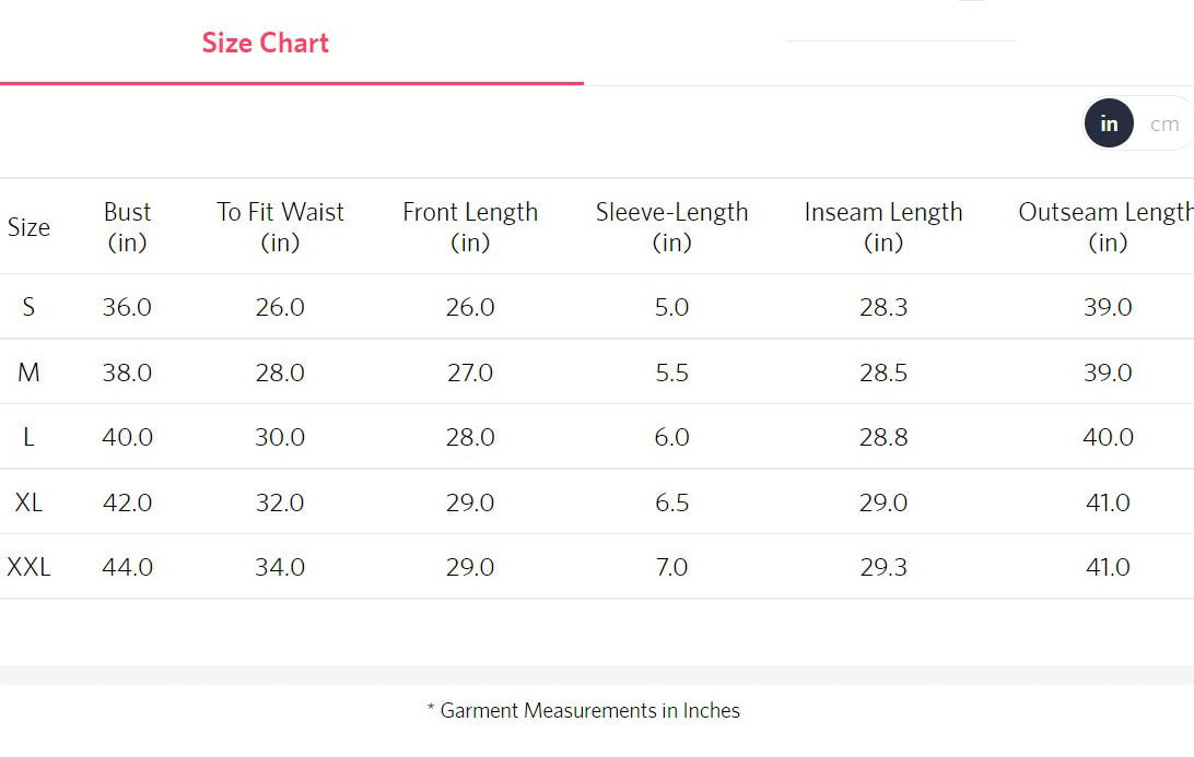 Polygon helios 2025 size chart