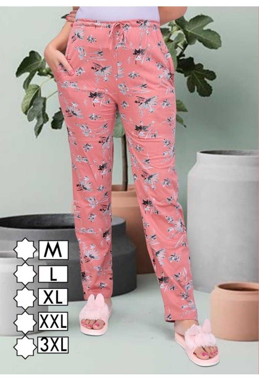 Cotton Regular Fit Printed Women Lower
