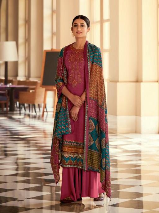 Cotton Salwar Suit Karachi Dress Material With Embroidery for Women