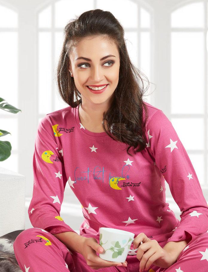 fcity.in - Winter Night Suits For Women Cute Nightdress With Fleece For
