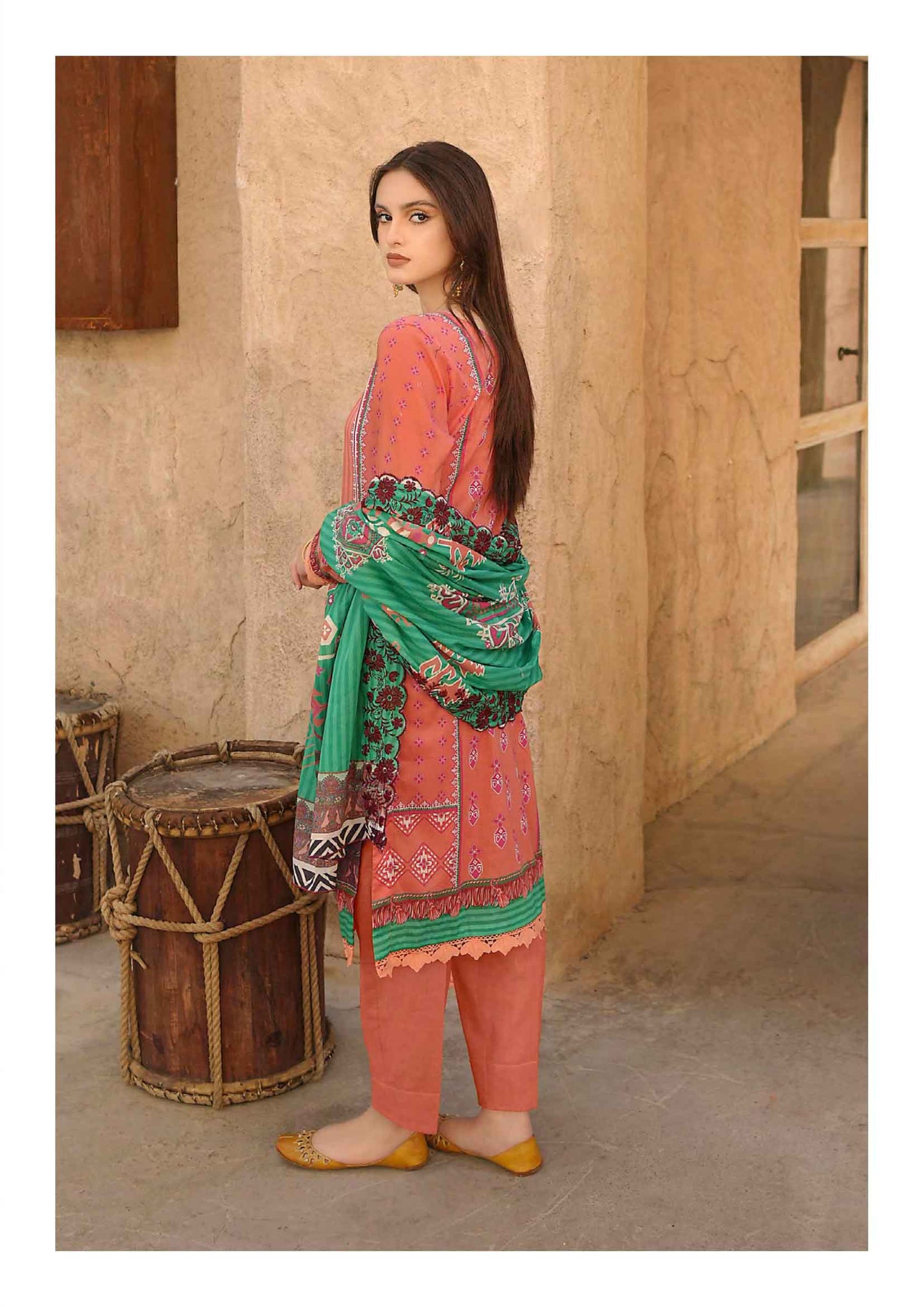 Dastaan By Dahiba Unstitched Lawn Original Pakistani Suit B01