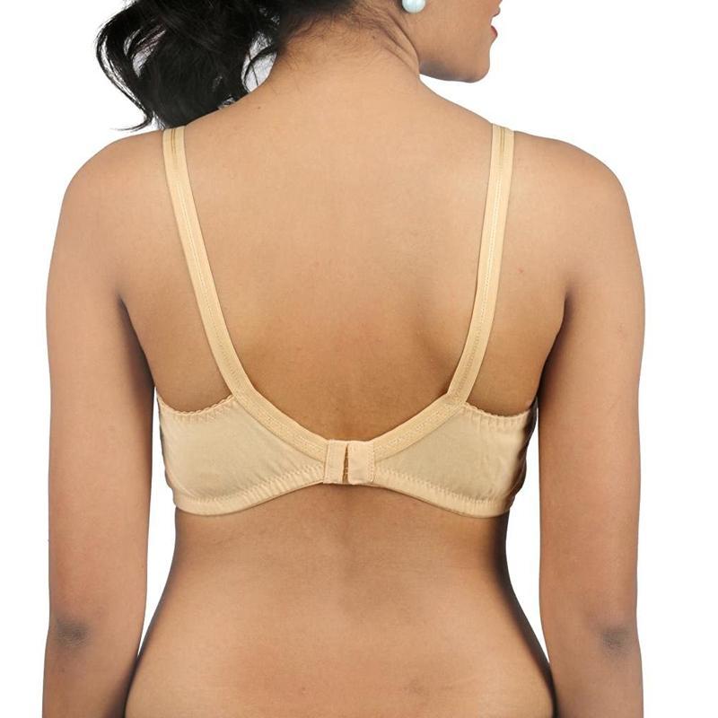 Buy DAISY DEE Women Cotton Seamless Full Coverage Non-Padded Wirefree  T-Shirt Bra - (Black_Size-30B) - ENCHANTIC at