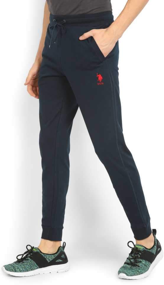 Dark Blue Cotton Men's Pyjamas Bottom Jogger pants