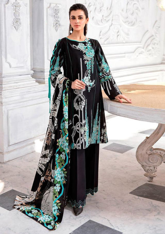 Deepsy Pakistani Cotton Black Unstitched Suit