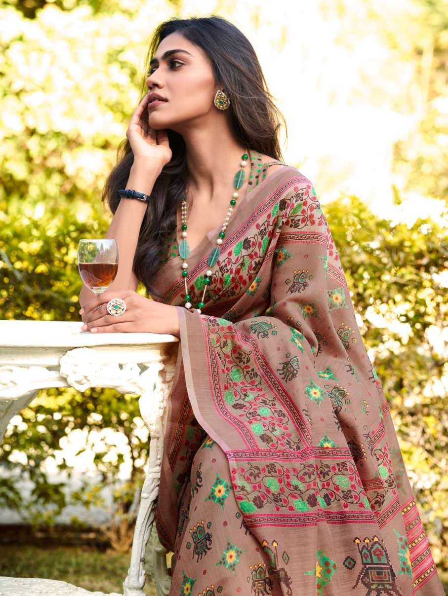 Fancy Printed Daily Wear Sonakshi Silk Sarees