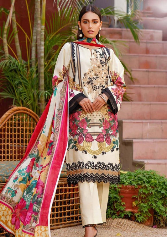 Firdous Pakistani Copy Cotton Unstitched Salwar Suits