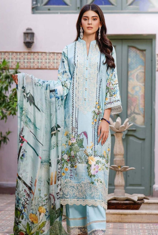 Firdous Pakistani Copy Cotton Unstitched Salwar Suits