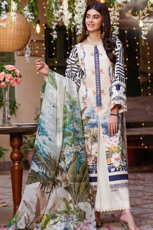 Firdous Pakistani Copy Cotton Unstitched Salwar Suits