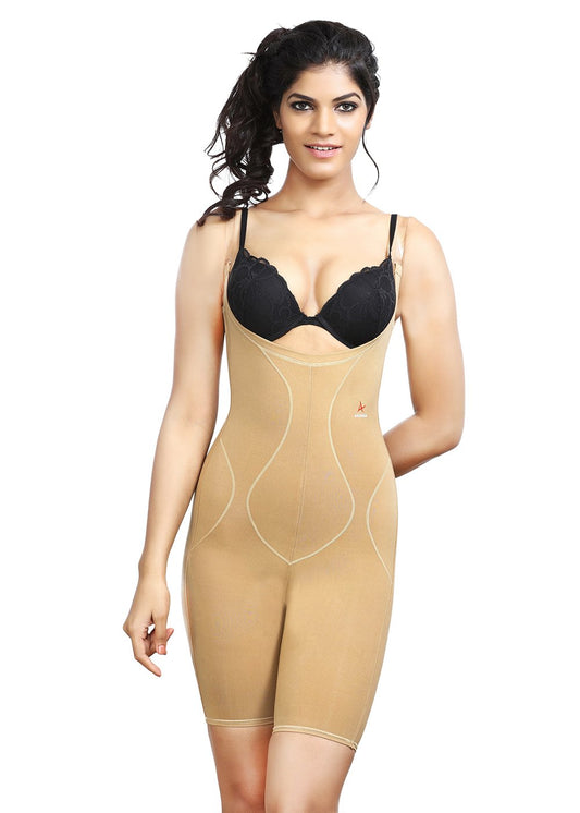 Buy online Beige Solid Shaper Camisole from lingerie for Women by Dermawear  for ₹990 at 0% off