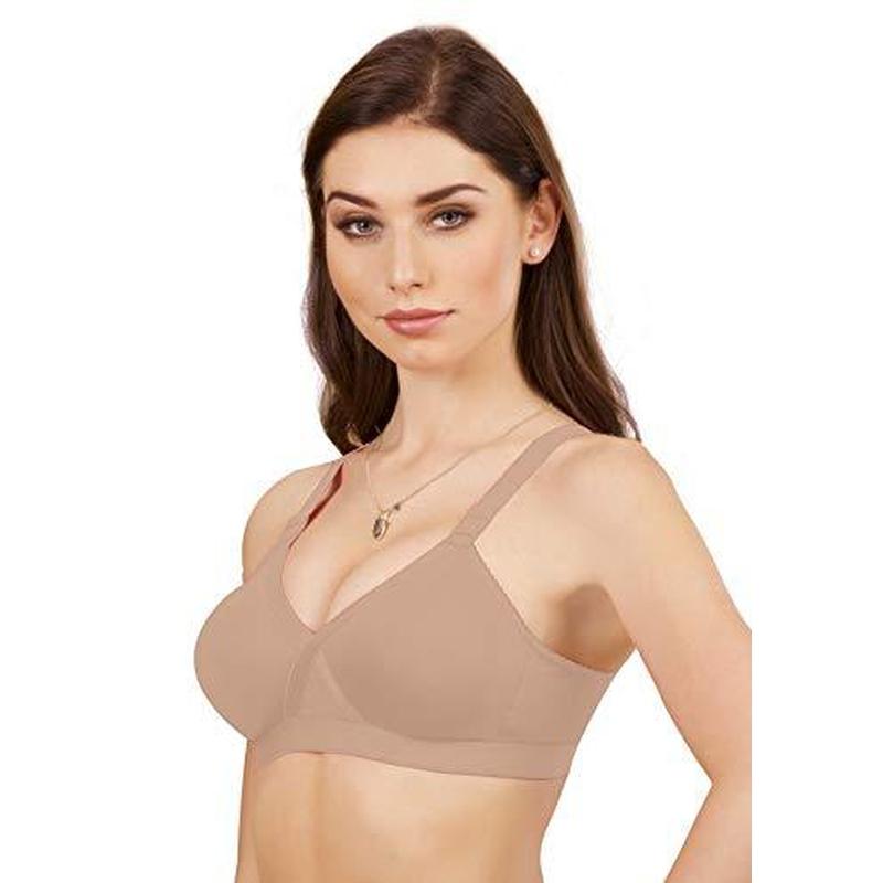 Groversons Paris Beauty Women's Full Coverage, Non-Padded, Non-Wired Bra  (BR109)