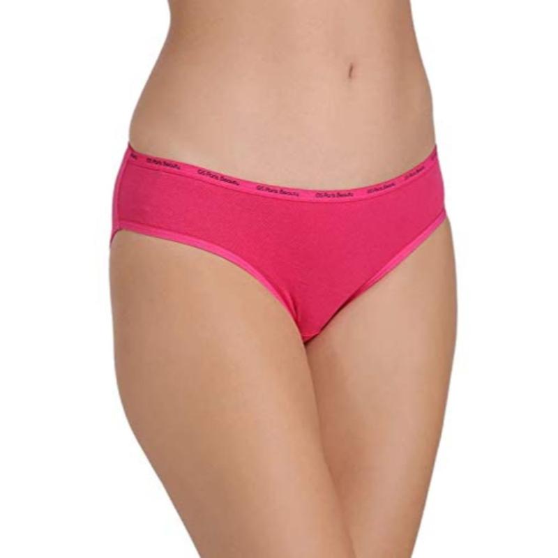 Groversons Paris Beauty women's Bikini Low Rise Panty Brief (Pack of 3)