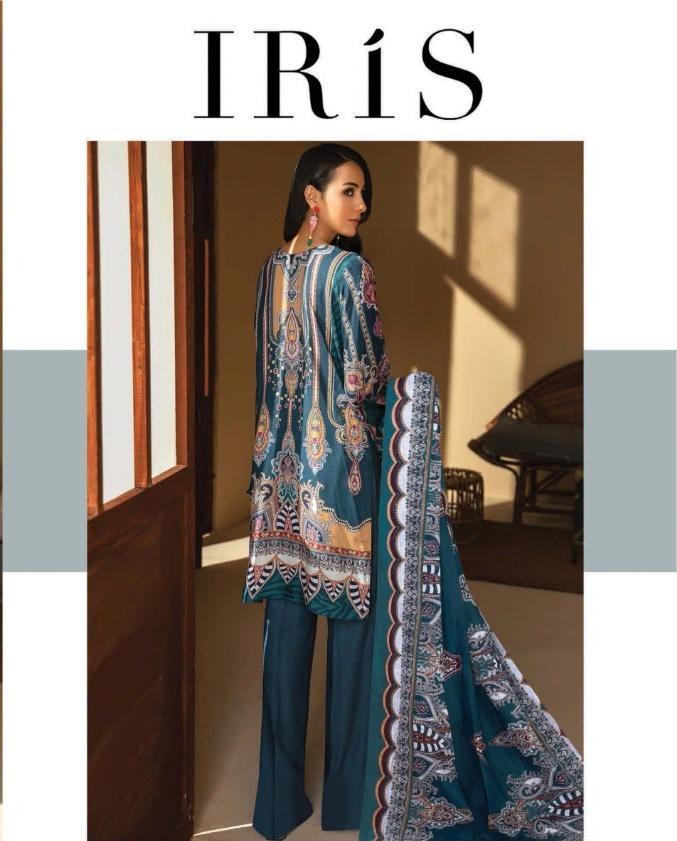 Iris Cotton Pakistani Suits Dress Material for Women - Stilento
