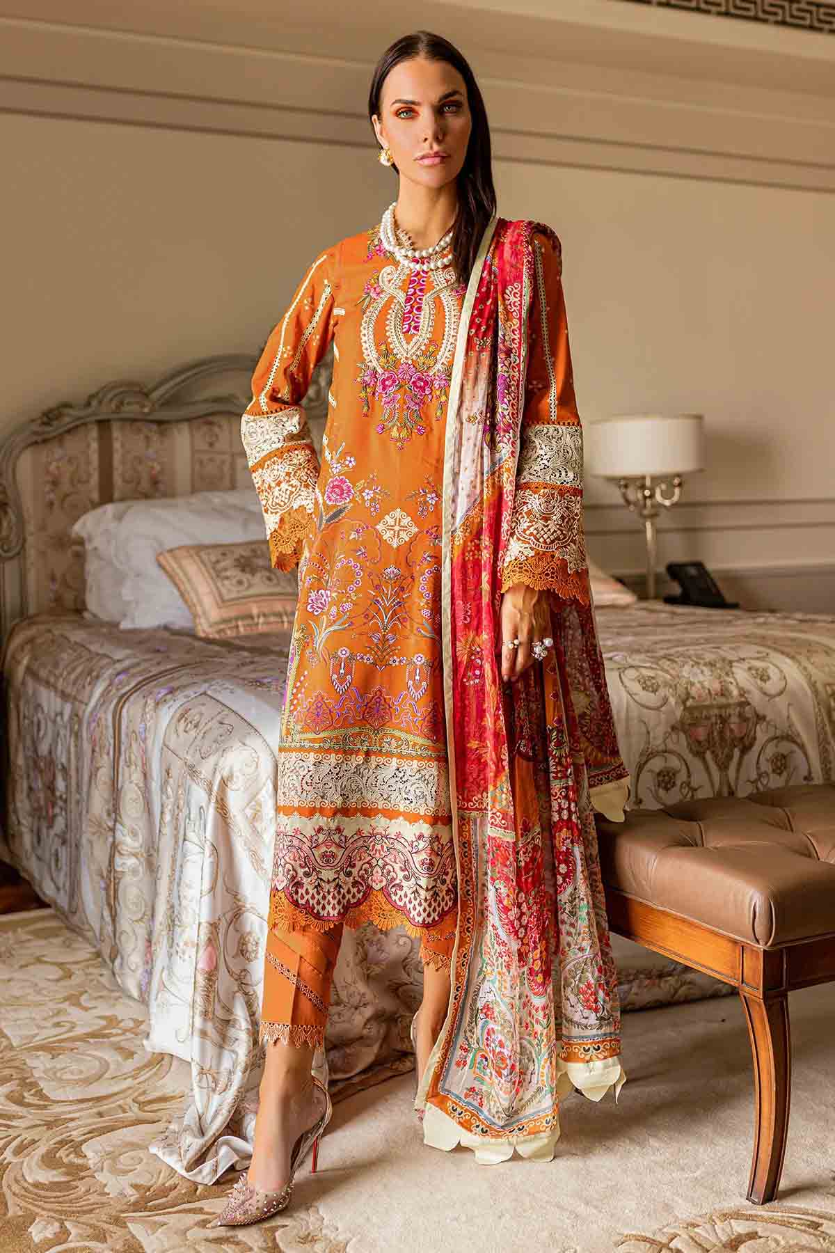 Jade Bliss Pakistani Suit Lawn Collection 2023 BL20068B
