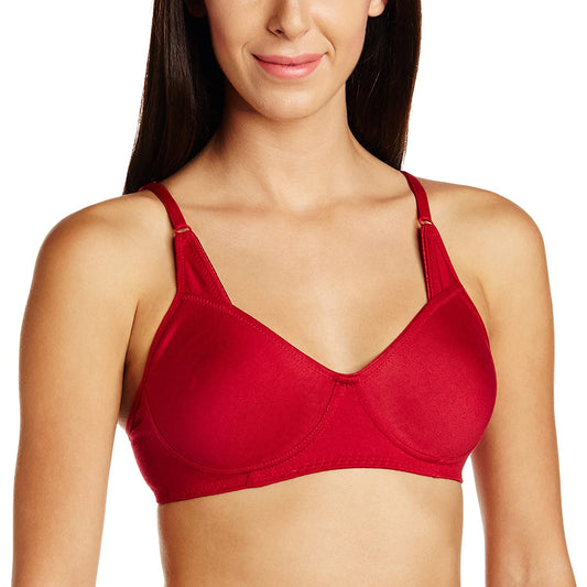 Lovable All day long Non Padded Maroon Seamless Women Bra - Stilento