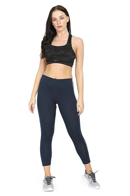Lovable Gym Wear Dri-Fit Tights Yoga Capri With Pocket