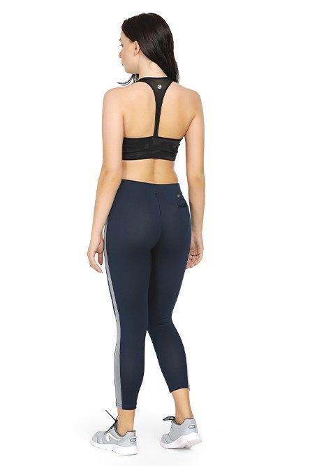 Lovable Gym Wear Dri-Fit Tights Yoga Capri With Pocket
