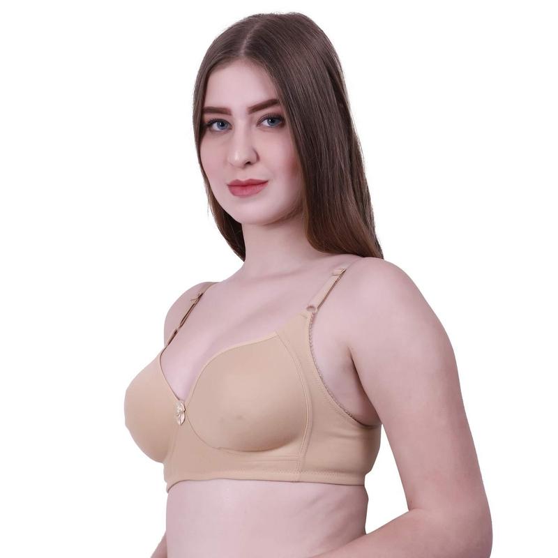 Lovable Women's Non-Padded Seamless Cotton Contour bra (Skin) – Stilento