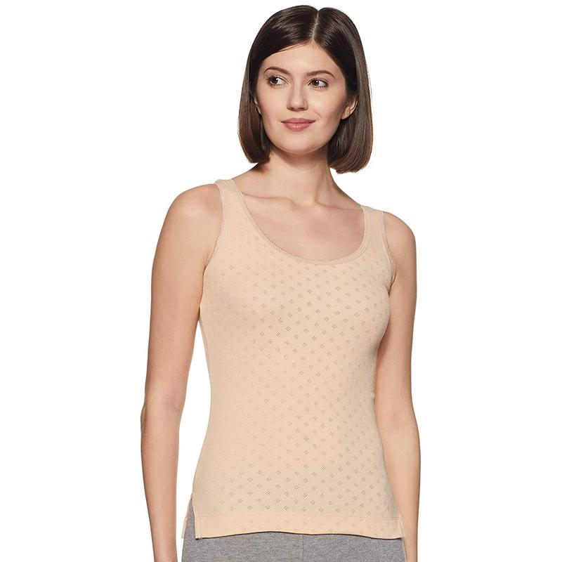 Lovable Women's Sleeveless Skin Thermal Top