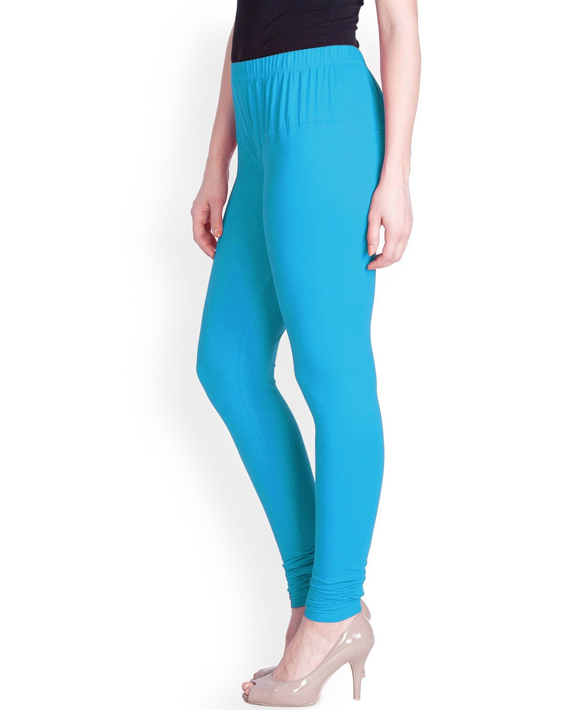 Lux Lyra Blue Churidar Leggings free Size for Ladies