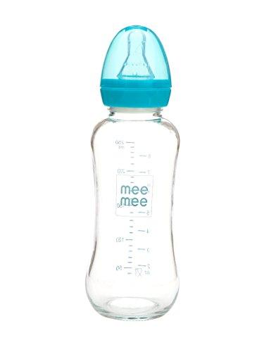 Mee Mee Premium Glass Feeding Bottle for Baby 240 ML - Stilento