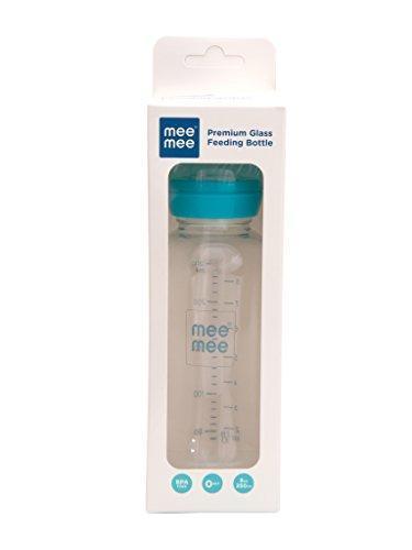 Mee Mee Premium Glass Feeding Bottle for Baby 240 ML - Stilento