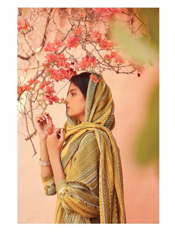 Pakistani Lawn Cotton Unstitched Suit Dress Material for Women - Stilento