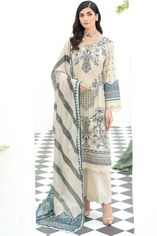 Ramsha Riwayat Luxury Lawn Vol 5 Pakistani Unstitched Suit Y-503