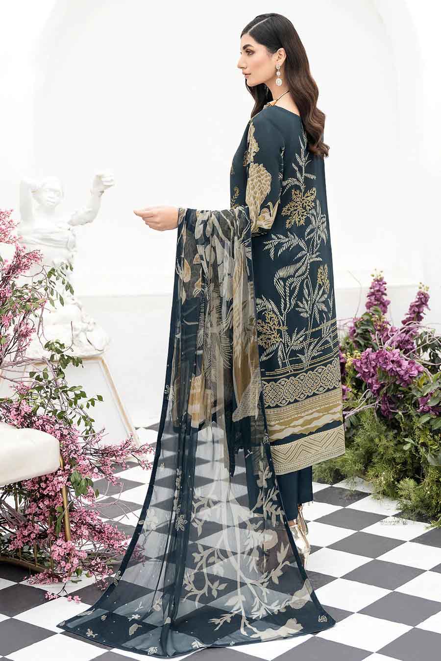 Ramsha Riwayat Luxury Lawn Vol 5 Pakistani Unstitched Suit Y-501