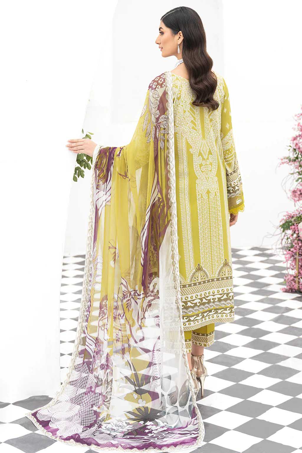 Ramsha Riwayat Luxury Lawn Vol 5 Pakistani Unstitched Suit Y-511