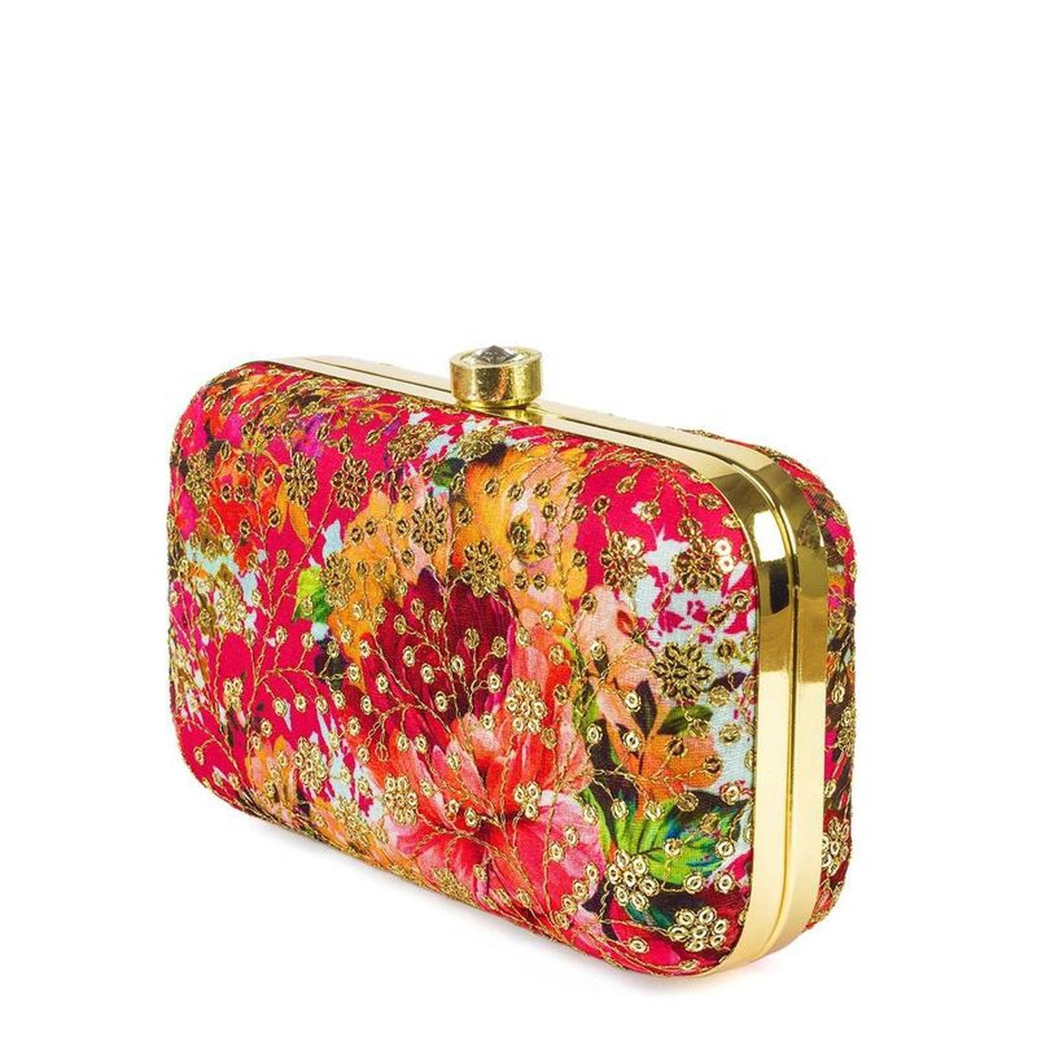 CLUTCH BAG PURSE | INDIAN HANDCRAFTED EMBROIDERED ETHNIC WOMEN'S HANDBAG | BRIDAL  Clutch | CASUAL bag | PARTY handbag | WEDDING purse | Golden Clutch