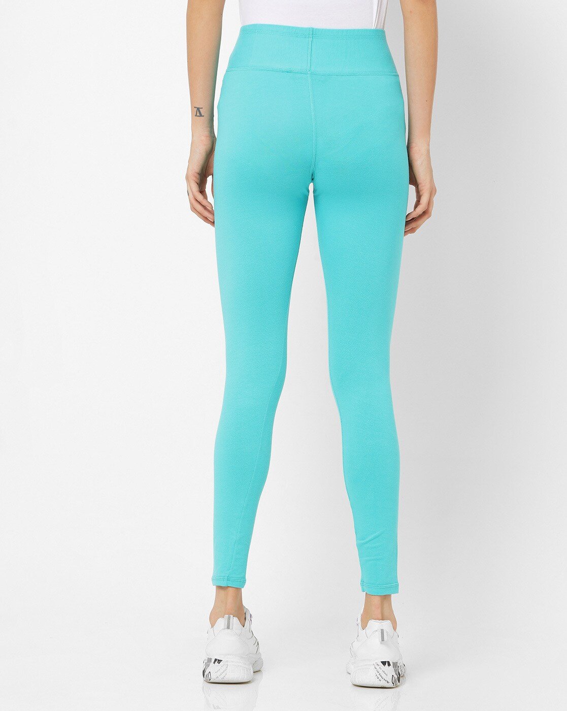 Premium shapewear leggings pants for ladies & girls sky blue - Stilento