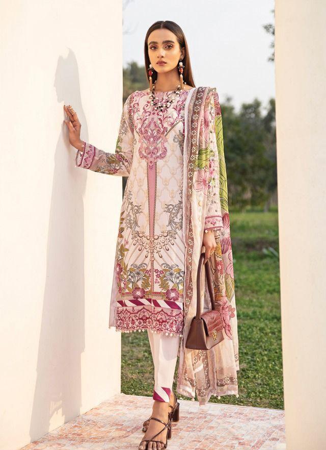 Printed Karachi Dress Material Salwar Suit for Ladies - Stilento